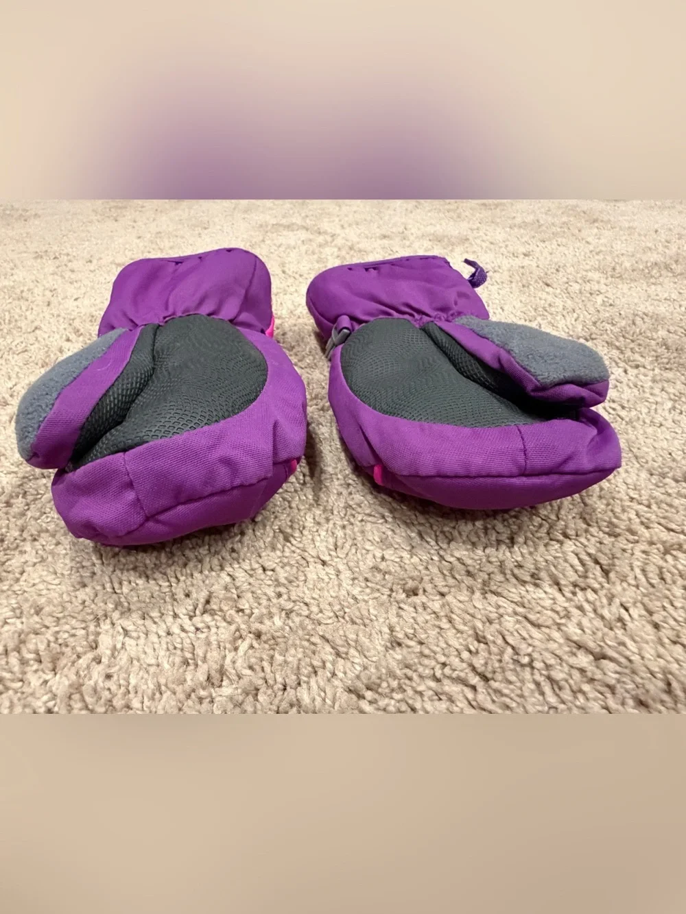 Girls Small Ski Gloves